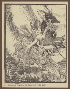 Német Ikarusz, avagy Hely a Napban (litho)