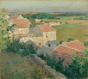 Szentivánéji szürkület, 1890 körül (olaj, vászon)