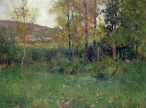 Tavaszi táj, Giverny alkotó: Willard Leroy Metcalf