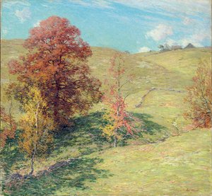 A Vörös Tölgy alkotó: Willard Leroy Metcalf