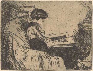 Martha Grondhout-Heshusius portréja alkotó: Willem Adrianus Grondhout (signed by artist)