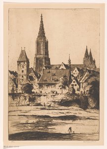 Ulm (eredeti cím az objektumon) alkotó: Willem Adrianus Grondhout (signed by artist)