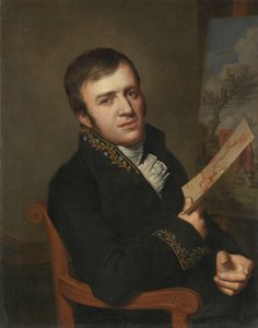 Jan (baptista) Kobell II (1778-1814), festő, a Királyi Tudományos, Irodalmi és Képzőművészeti Intézet tagjának egyenruhájában