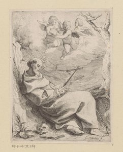 Assisi Szent Ferenc feszülettel alkotó: Willem Basse (attributed to)