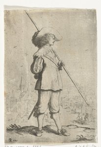 álló katona alkotó: Willem Basse (attributed to)