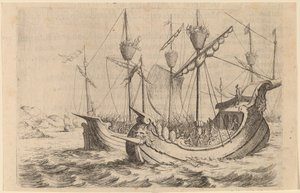 Hannibal haditengerészete a rhodiaiak ellen, 1634.