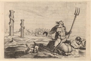Neptunusz és Herkules oszlopai, 1634.