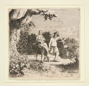 Repülés Egyiptomba alkotó: Willem Basse