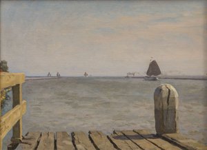 Móló Enkhuizenben, 1918.