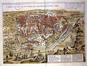 Kairó. Wilhelm Blaeu atlasza, Amszterdam 1630. alkotó: Willem Blaeu