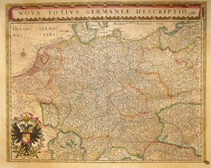 Modern Németország a Világszínházból, Willem Bleau, Amszterdam alkotó: Willem Blaeu