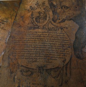 Nagy pár könyvtárgömb, a földi 1645/48, az égi 1630 után alkotó: Willem Blaeu