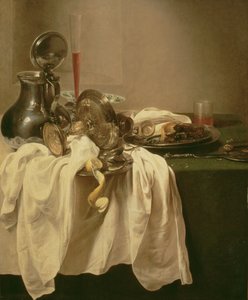 Csendélet (olaj, vászon) alkotó: Willem Claesz. Heda
