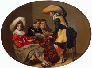 Tric-Trac Players, c1630.