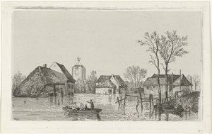 Árvíz Beesdnél, 1855