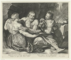 Sokat ittak a lányai alkotó: Willem Isaacsz. van Swanenburg