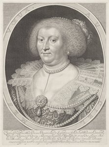 Sophia Hedwig Brunswick-Wolfenbüttel portréja alkotó: Willem Jacobsz Delff