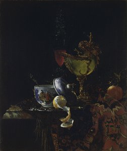 Csendélet Nautilus kupával