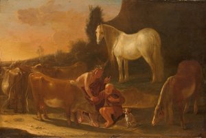 Mercury és Io alkotó: Willem Ossenbeeck