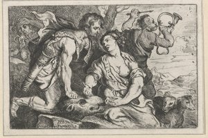 Meleager en Atalanta alkotó: Willem Panneels