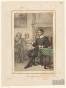 Leonardus Marius van der Goes egy férfihoz és egy nőhöz szól Leonardus Marius (cím a tárgyon)