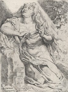Mária Magdolna a vadonban, kb. 1613-14.
