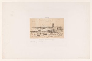 Kilátás West-Terschelling falura (cím az objektumon)