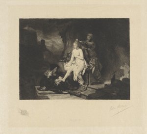 Batsabé vécéje alkotó: Willem Steelink (II) (signed by artist)