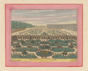 Ansicht der Orangerie von Versailles