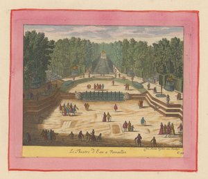 Wassertheater in den Gärten von Versailles