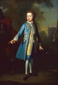 Chandos 3. hercegének portréja fiúként (olaj, vászon) alkotó: Willem Verelst