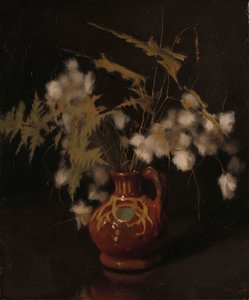 Bolyhos virágok egy kancsóban alkotó: Willem Arnoldus Witsen