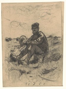 Ülő juhász alkotó: Willem Arnoldus Witsen