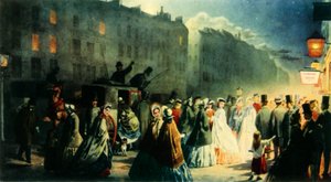 „Jelenet a strandon éjjel”, 1860, 1942.