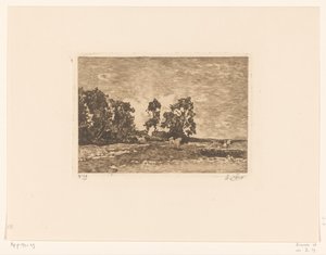 Rét tehenekkel (eredeti cím) alkotó: Willem de Zwart (signed by artist)