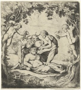 Bacchust iszik alkotó: Willem van Haecht (II)