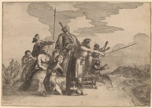 A Vörös-tengerben elpusztuló fáraó alkotó: Willem van Lande