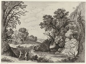 Táj Pan és Syrinx alkotó: Willem van Nieulandt (II)