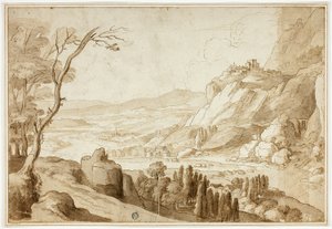 Rajnai táj alkotó: Willem van Nieuwlandt II