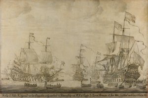 Haditanács a hét tartomány fedélzetén, Michiel Adriaensz de Ruyter zászlóshajóján, 1666. június 10-én, a négynapos csatát megelőzően: epizód a második angol-holland háborúból