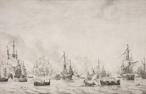 A Downs csatája A Downs-i csata a spanyol Armada ellen, 1639. október 21
