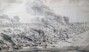Robert Holmes felgyújtotta a holland flottát Terschellingben