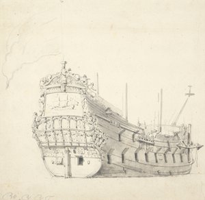 Az "Ijlst" portréja (1653), 1665 körül (grafit, szürke tus)