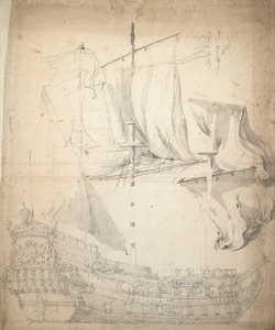 A "Kampveere" () portréja, 1664 körül (offset, grafit, szürke tus)