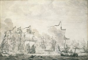 A Soundi csata, 1658. október 29. - november 8., 1660 körül (olajfestmény)