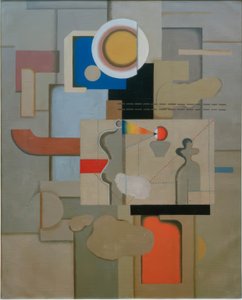 műtermi kép alkotó: Willi Baumeister