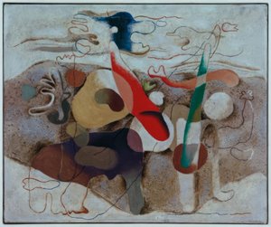 Eidos tájjal alkotó: Willi Baumeister