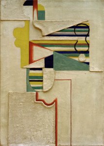 Csíkos figura alkotó: Willi Baumeister