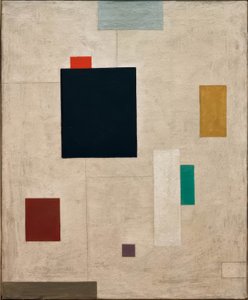 Figur mit schwarzem Feld