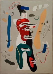 Lángkép alkotó: Willi Baumeister